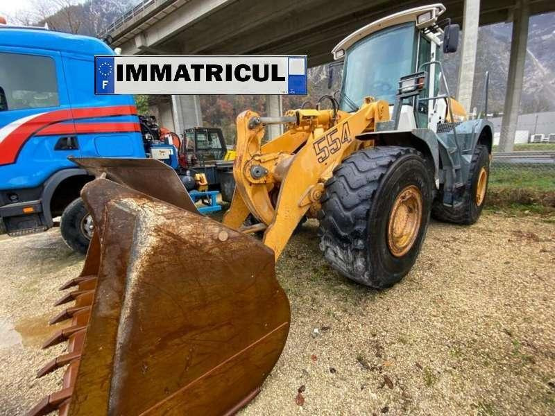 Liebherr L554 - Cargadora de ruedas: foto 1 Liebherr L554 - Cargadora de ruedas: foto 1