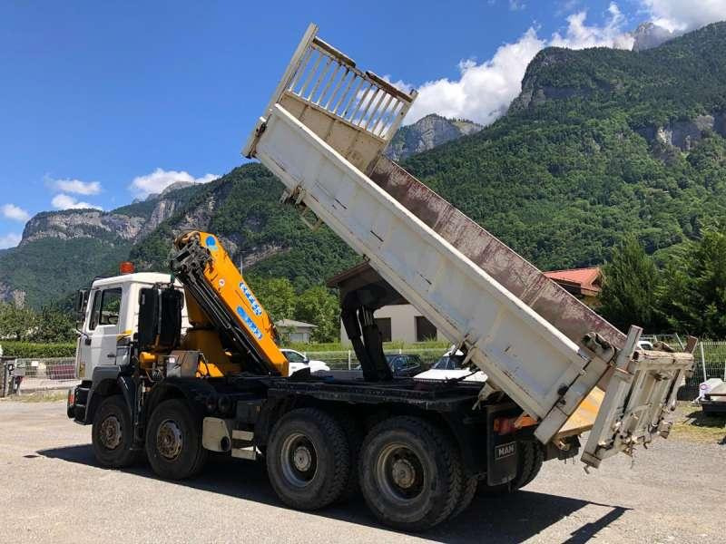 MAN GRUE F2000 - Camión volquete: foto 3 MAN GRUE F2000 - Camión volquete: foto 3