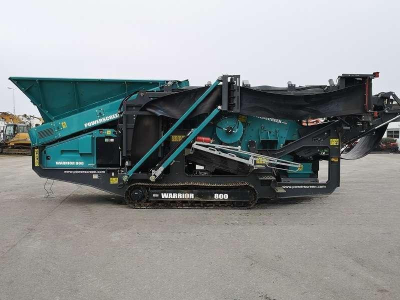 Powerscreen Warrior 800 - Cribadora: foto 2 Powerscreen Warrior 800 - Cribadora: foto 2