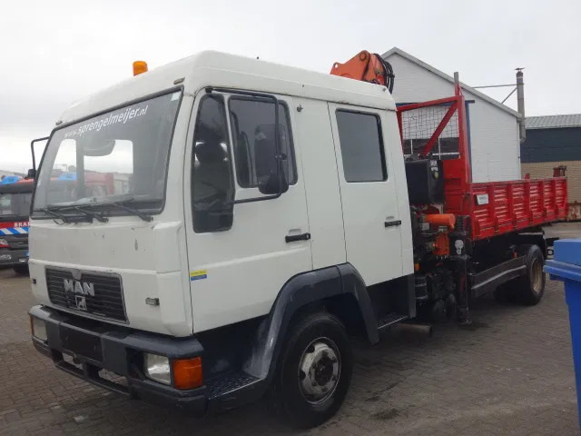 MAN 12.224 DC,8,5 TON ATLAS KRAAN,KIPPER,MANUAL POMP - Camión volquete, Camión grúa: foto 5 MAN 12.224 DC,8,5 TON ATLAS KRAAN,KIPPER,MANUAL POMP - Camión volquete, Camión grúa: foto 5