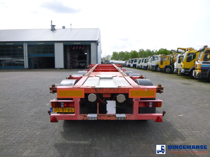 Burg 3-axle container chassis 20-30 ft - Semirremolque portacontenedore/ Intercambiable: foto 5 Burg 3-axle container chassis 20-30 ft - Semirremolque portacontenedore/ Intercambiable: foto 5