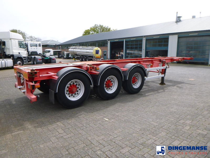 Burg 3-axle container chassis 20-30 ft - Semirremolque portacontenedore/ Intercambiable: foto 4 Burg 3-axle container chassis 20-30 ft - Semirremolque portacontenedore/ Intercambiable: foto 4