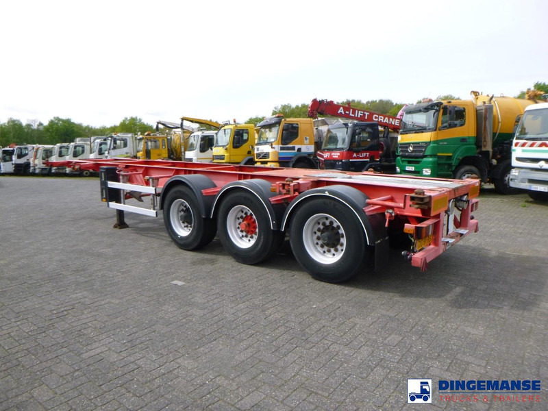 Burg 3-axle container chassis 20-30 ft - Semirremolque portacontenedore/ Intercambiable: foto 3 Burg 3-axle container chassis 20-30 ft - Semirremolque portacontenedore/ Intercambiable: foto 3