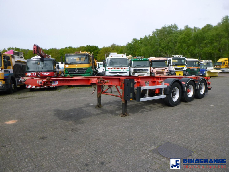 Burg 3-axle container chassis 20-30 ft - Semirremolque portacontenedore/ Intercambiable: foto 1 Burg 3-axle container chassis 20-30 ft - Semirremolque portacontenedore/ Intercambiable: foto 1