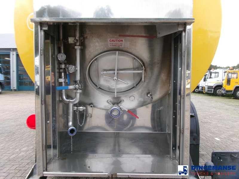 Semirremolque cisterna Clayton Food (beer) tank inox 30 m3 / 1 comp: foto 9