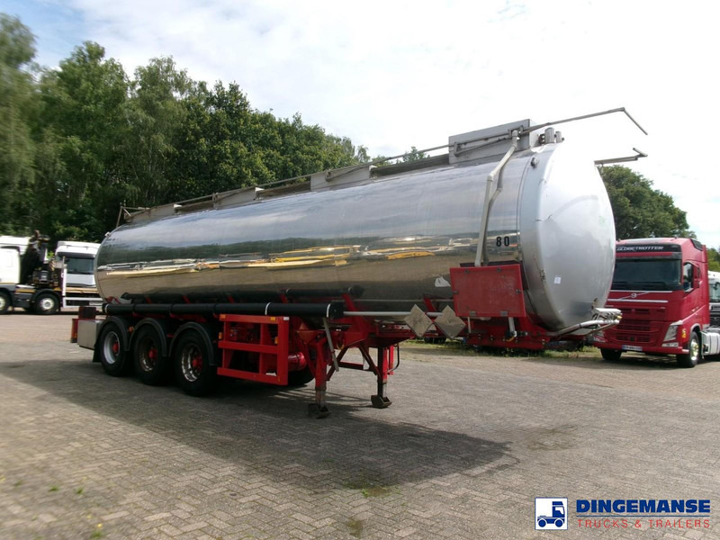 Crane Fruehauf Chemical ACID tank inox 30 m3 / 1 comp - Semirremolque cisterna: foto 2 Crane Fruehauf Chemical ACID tank inox 30 m3 / 1 comp - Semirremolque cisterna: foto 2