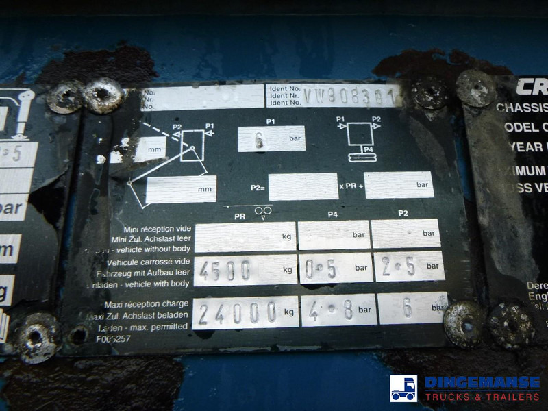 Leasing de Crane Fruehauf Stack - 3 x container trailer 20-20-30-40 ft Crane Fruehauf Stack - 3 x container trailer 20-20-30-40 ft: foto 15