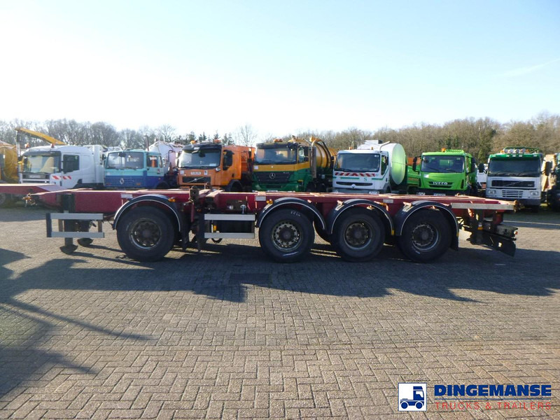 D-Tec 4-axle container combi trailer (3 + 1 axles) 20-30-40-45 ft - Semirremolque portacontenedore/ Intercambiable: foto 5 D-Tec 4-axle container combi trailer (3 + 1 axles) 20-30-40-45 ft - Semirremolque portacontenedore/ Intercambiable: foto 5