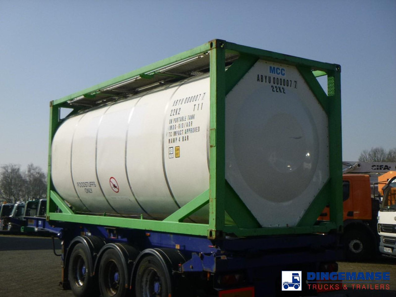 Danteco Food tank container inox 20 ft / 25 m3 / 1 comp - Tanque de almacenamiento: foto 3 Danteco Food tank container inox 20 ft / 25 m3 / 1 comp - Tanque de almacenamiento: foto 3