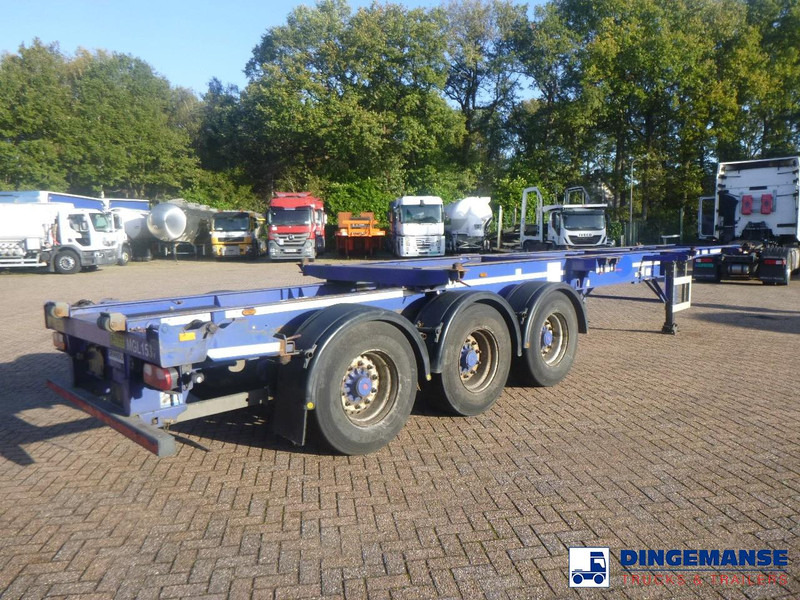 Dennison 3-axle container trailer 20-30-40-45 ft - Semirremolque portacontenedore/ Intercambiable: foto 4 Dennison 3-axle container trailer 20-30-40-45 ft - Semirremolque portacontenedore/ Intercambiable: foto 4
