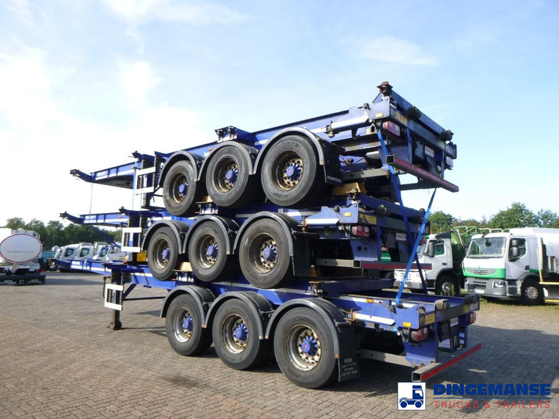 Dennison Stack - 3 x container trailer 20-30-40-45 ft - Semirremolque portacontenedore/ Intercambiable: foto 3 Dennison Stack - 3 x container trailer 20-30-40-45 ft - Semirremolque portacontenedore/ Intercambiable: foto 3
