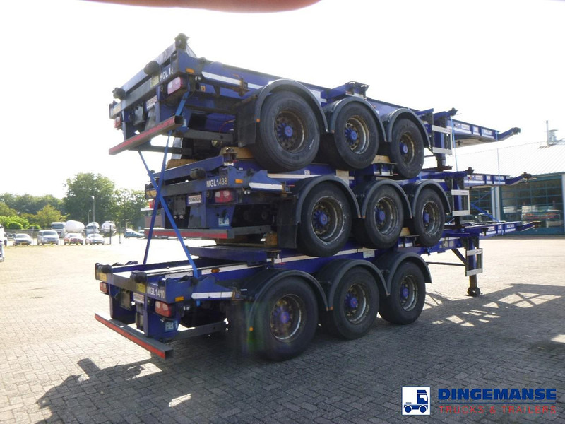 Dennison Stack - 3 x container trailer 20-30-40-45 ft - Semirremolque portacontenedore/ Intercambiable: foto 4 Dennison Stack - 3 x container trailer 20-30-40-45 ft - Semirremolque portacontenedore/ Intercambiable: foto 4