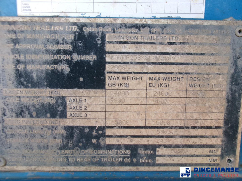 Semirremolque portacontenedore/ Intercambiable Dennison Stack - 3 x splitter container chassis 20-30-40-45 ft: foto 20 Semirremolque portacontenedore/ Intercambiable Dennison Stack - 3 x splitter container chassis 20-30-40-45 ft: foto 20