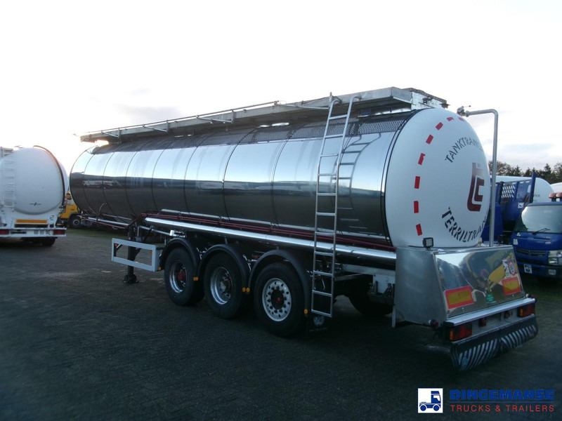 Feldbinder Chemical tank inox 33.5 m3 / 1 comp + pump - Semirremolque cisterna: foto 3 Feldbinder Chemical tank inox 33.5 m3 / 1 comp + pump - Semirremolque cisterna: foto 3