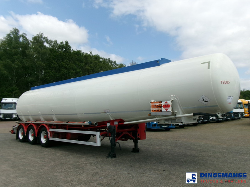 Feldbinder Fuel tank alu 44.6 m3 + pump - Semirremolque cisterna: foto 2 Feldbinder Fuel tank alu 44.6 m3 + pump - Semirremolque cisterna: foto 2