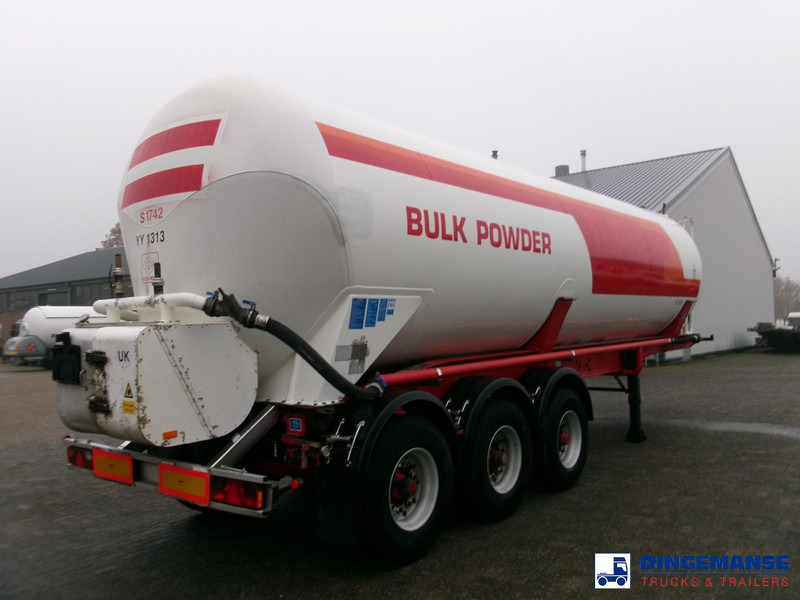 Feldbinder Powder tank alu 41 m3 (tipping) - Semirremolque cisterna: foto 4 Feldbinder Powder tank alu 41 m3 (tipping) - Semirremolque cisterna: foto 4