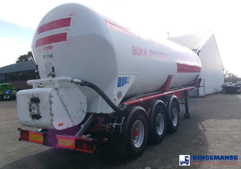 Feldbinder Powder tank alu 41 m3 (tipping) - Semirremolque cisterna: foto 4 Feldbinder Powder tank alu 41 m3 (tipping) - Semirremolque cisterna: foto 4