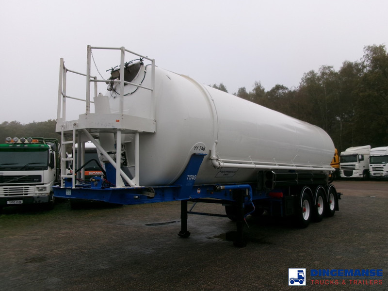 Feldbinder Powder tank alu 41 m3 (tipping) - Semirremolque cisterna: foto 1 Feldbinder Powder tank alu 41 m3 (tipping) - Semirremolque cisterna: foto 1