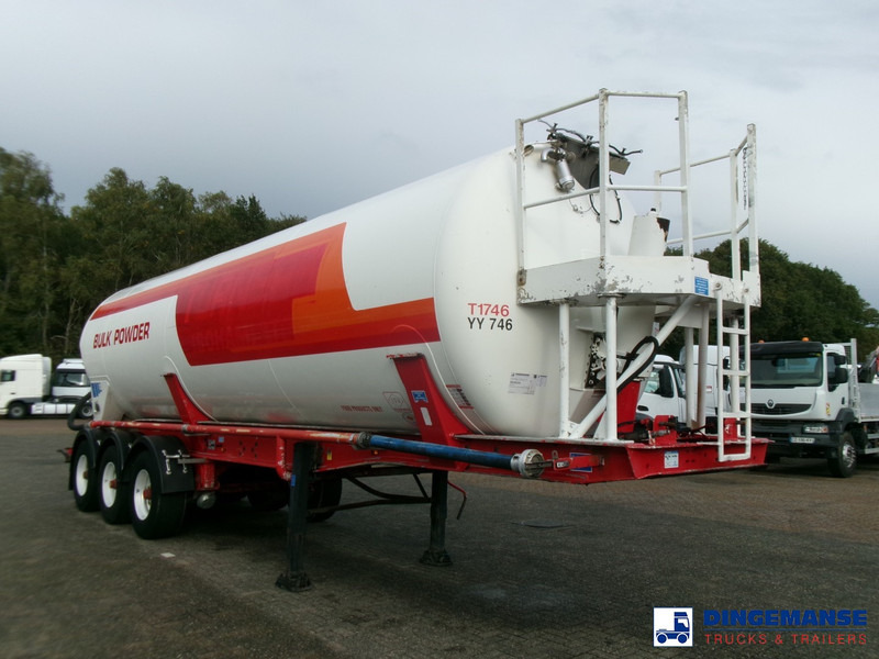Feldbinder Powder tank alu 41 m3 (tipping) - Semirremolque cisterna: foto 2 Feldbinder Powder tank alu 41 m3 (tipping) - Semirremolque cisterna: foto 2