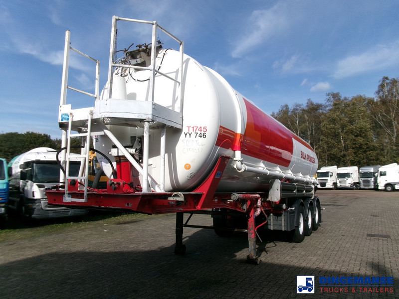 Feldbinder Powder tank alu 41 m3 (tipping) - Semirremolque cisterna: foto 1 Feldbinder Powder tank alu 41 m3 (tipping) - Semirremolque cisterna: foto 1
