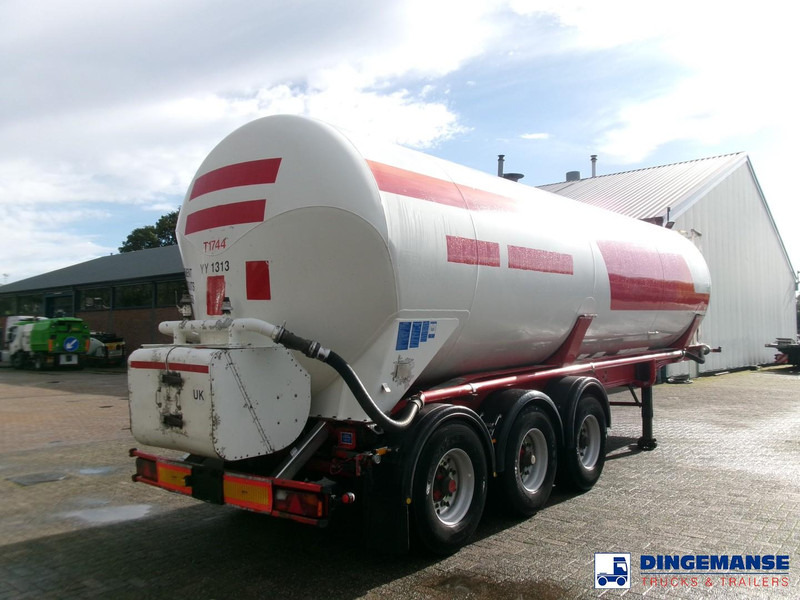 Feldbinder Powder tank alu 41 m3 (tipping) - Semirremolque cisterna: foto 4 Feldbinder Powder tank alu 41 m3 (tipping) - Semirremolque cisterna: foto 4