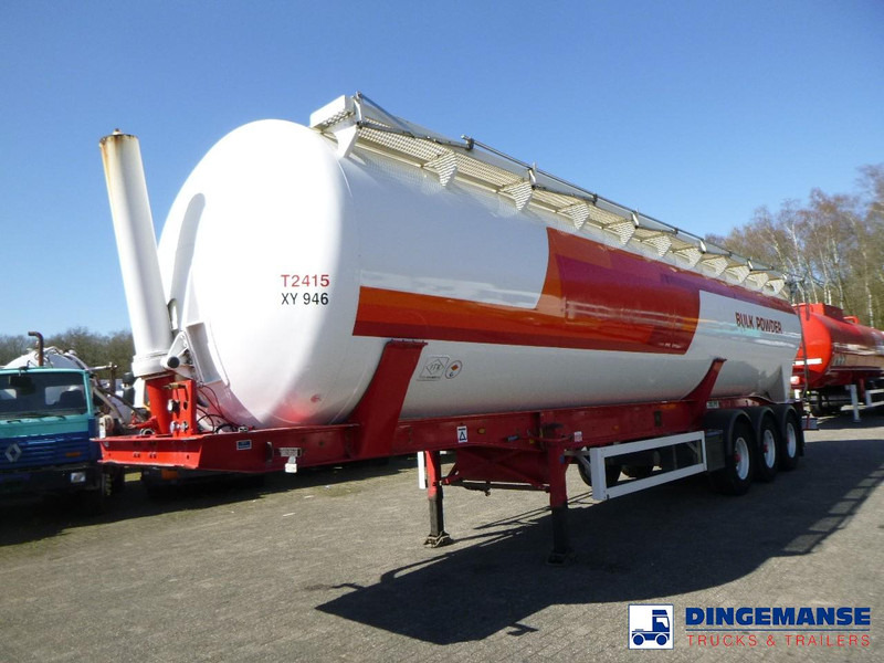 Feldbinder Powder tank alu 60 m3 (tipping) - Semirremolque cisterna: foto 1 Feldbinder Powder tank alu 60 m3 (tipping) - Semirremolque cisterna: foto 1