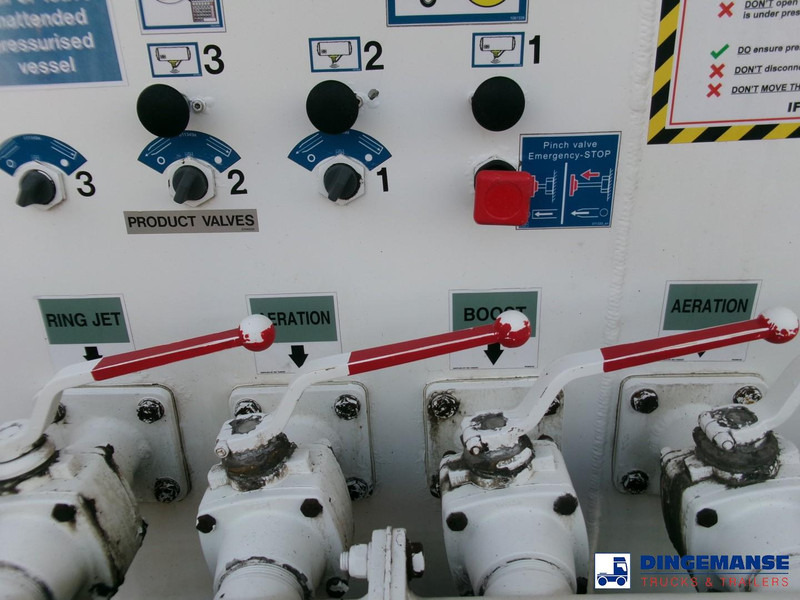 Semirremolque cisterna Feldbinder Powder tank alu alu 49 m3 / 1 comp: foto 11