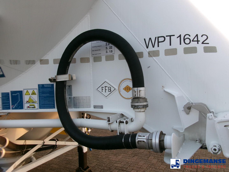 Semirremolque cisterna Feldbinder Powder tank alu alu 49 m3 / 1 comp: foto 9
