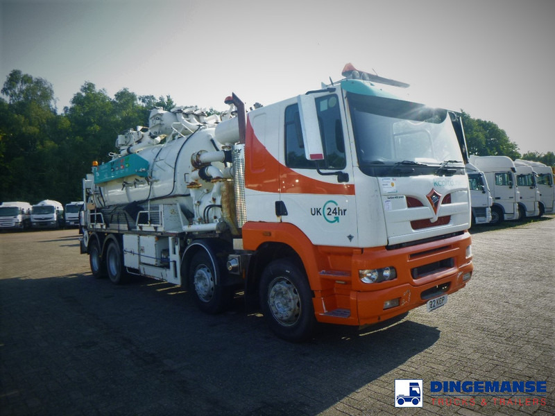 Foden S108R 8x4 RHD Huwer vacuum tank 15.5 m3 - Limpieza de alcantarillado: foto 2 Foden S108R 8x4 RHD Huwer vacuum tank 15.5 m3 - Limpieza de alcantarillado: foto 2