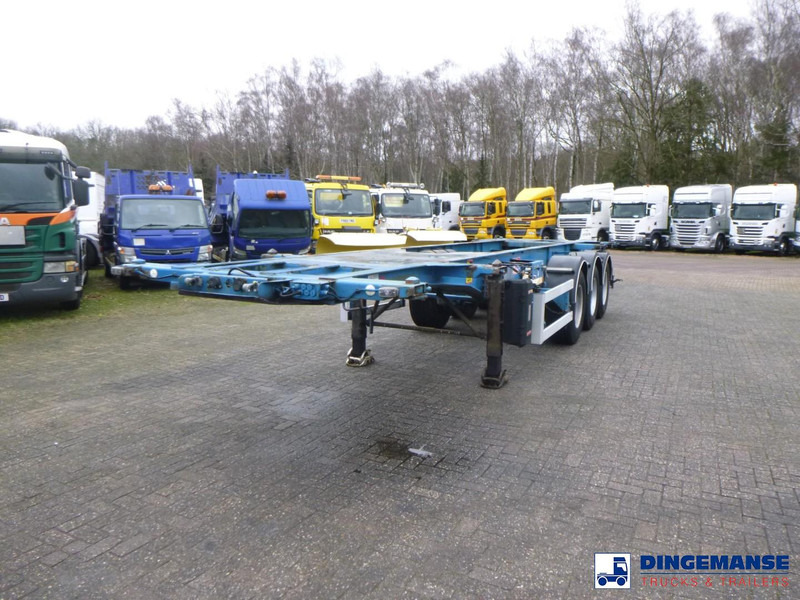 Fruehauf 3-axle container chassis 20, 30 ft - Semirremolque portacontenedore/ Intercambiable: foto 1 Fruehauf 3-axle container chassis 20, 30 ft - Semirremolque portacontenedore/ Intercambiable: foto 1
