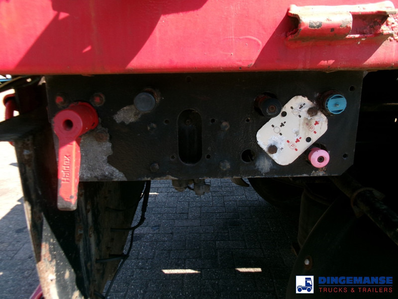 Fruehauf 3-axle platform trailer + Atlas 3008 crane - Camión caja abierta, Camión grúa: foto 5 Fruehauf 3-axle platform trailer + Atlas 3008 crane - Camión caja abierta, Camión grúa: foto 5