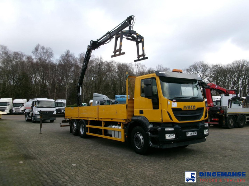 Iveco Stralis 310 6x2 Euro 6 + Atlas 129.3V A11 crane - Camión grúa: foto 2 Iveco Stralis 310 6x2 Euro 6 + Atlas 129.3V A11 crane - Camión grúa: foto 2