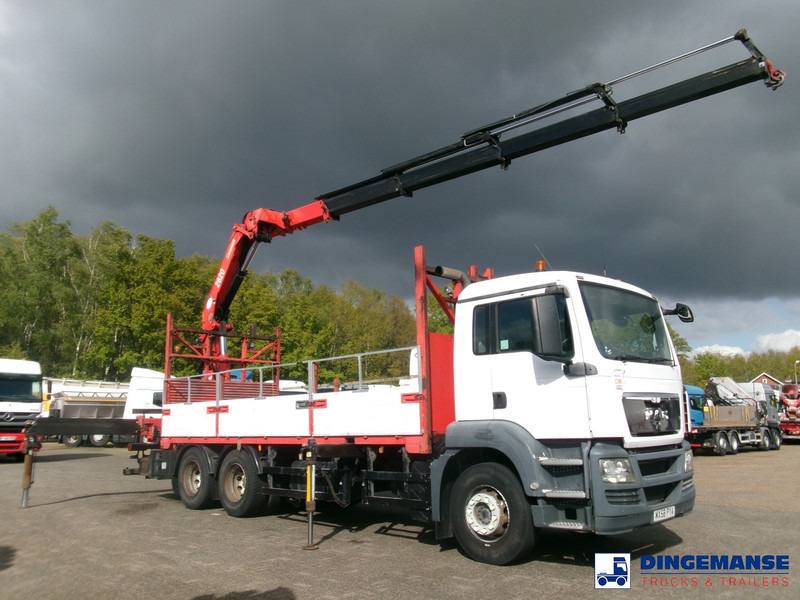 MAN TGS 26.320 6X4 RHD + HMF 2820 K4 - Camión grúa: foto 2 MAN TGS 26.320 6X4 RHD + HMF 2820 K4 - Camión grúa: foto 2