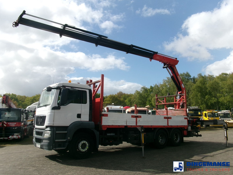 MAN TGS 26.320 6X4 RHD + HMF 2820 K4 - Camión grúa: foto 1 MAN TGS 26.320 6X4 RHD + HMF 2820 K4 - Camión grúa: foto 1