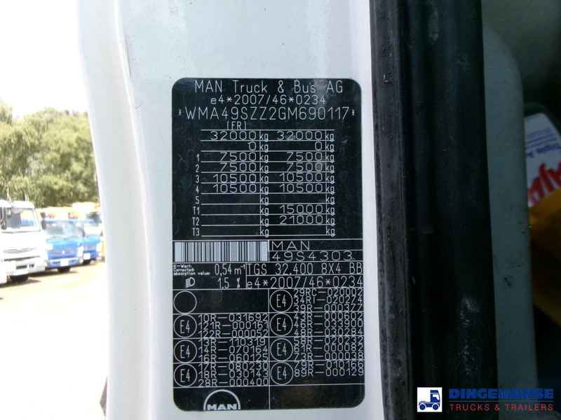 Camión hormigonera MAN TGS 32.360 8X4 Euro 6 Imer belt mixer 9 m3: foto 17