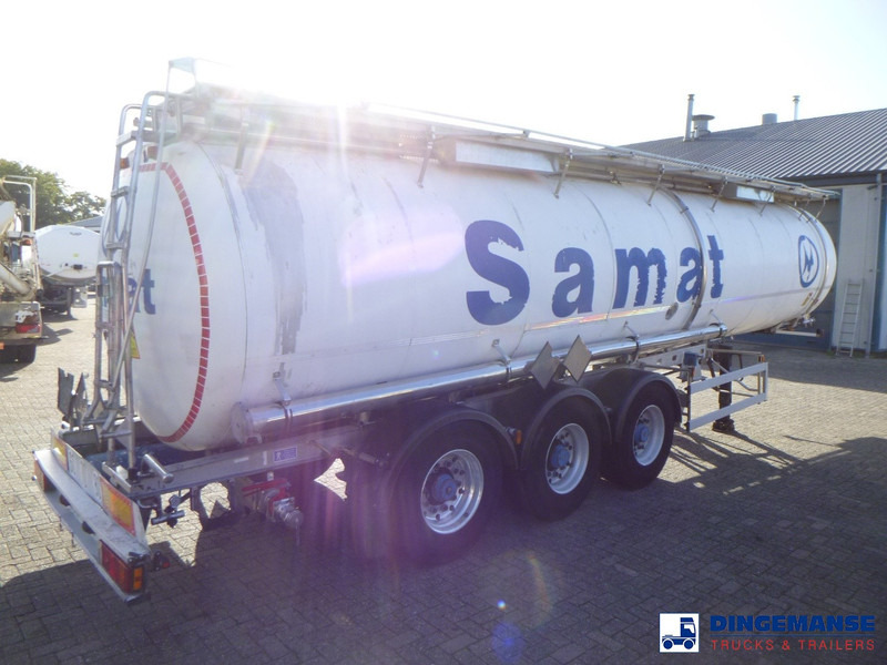 Magyar Chemical tank inox L4BH 29.8 m3 / 1 comp - Semirremolque cisterna: foto 4 Magyar Chemical tank inox L4BH 29.8 m3 / 1 comp - Semirremolque cisterna: foto 4