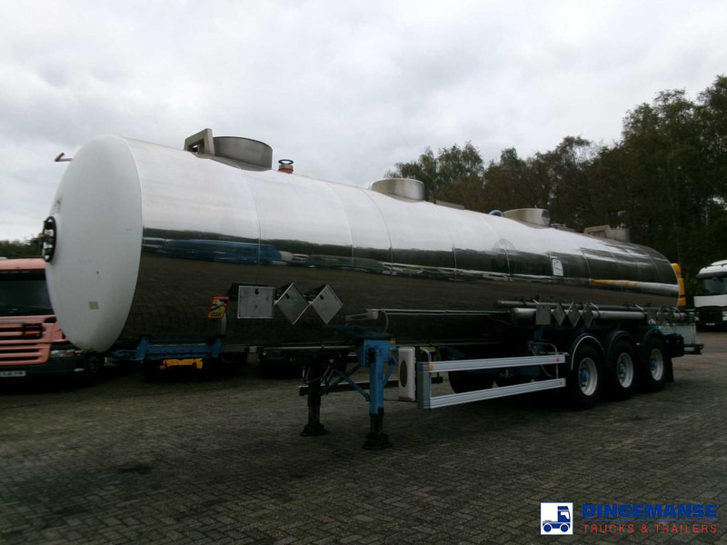 Magyar Chemical tank inox L4BH 33.5 m3 / 3 comp - Semirremolque cisterna: foto 1 Magyar Chemical tank inox L4BH 33.5 m3 / 3 comp - Semirremolque cisterna: foto 1