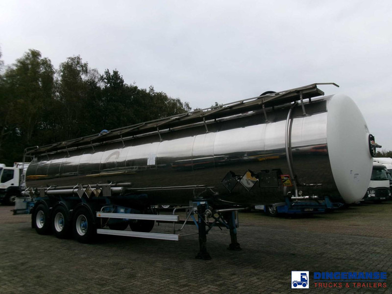 Magyar Chemical tank inox L4BH 33.5 m3 / 3 comp - Semirremolque cisterna: foto 2 Magyar Chemical tank inox L4BH 33.5 m3 / 3 comp - Semirremolque cisterna: foto 2