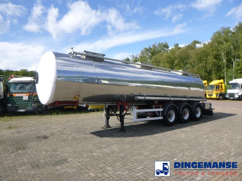 Magyar Food tank inox 25 m3 / 1 comp + pump - Semirremolque cisterna: foto 1 Magyar Food tank inox 25 m3 / 1 comp + pump - Semirremolque cisterna: foto 1