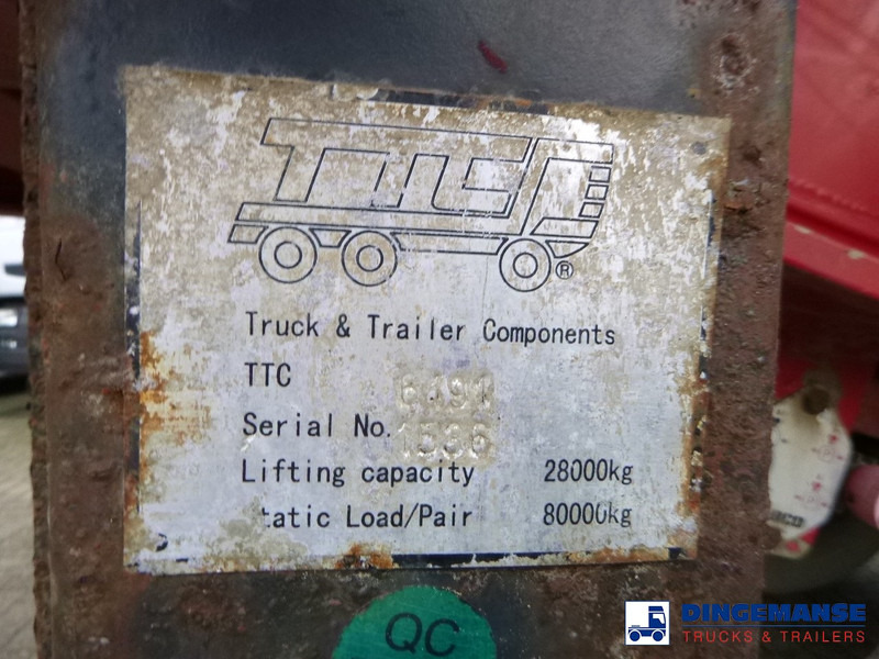 Semirremolque volquete Meierling Tipper trailer alu 21 m3 + tarpaulin: foto 8