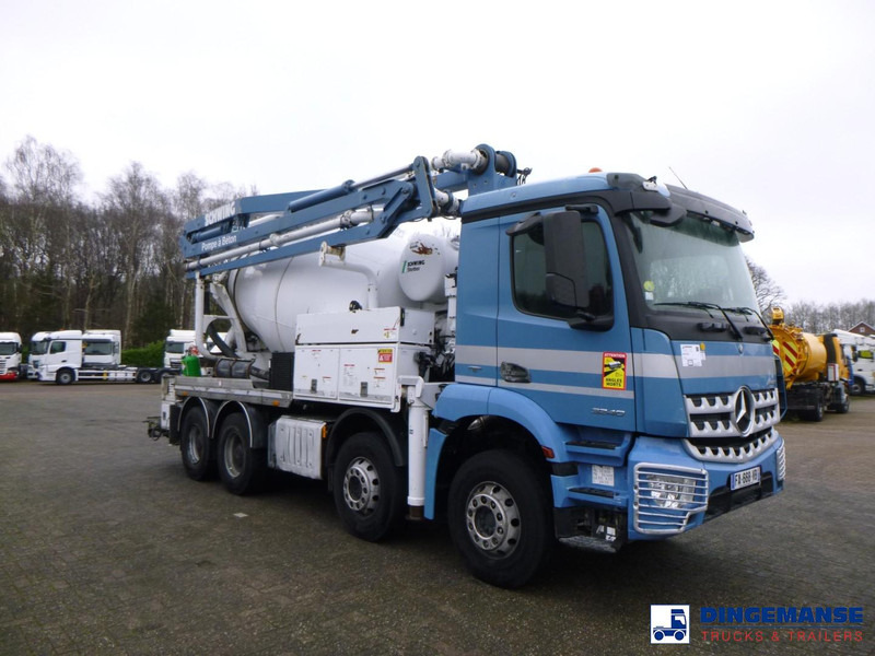 Mercedes-Benz Arocs 3240 8x4 Schwing-Stetter pump / mixer - Bomba de hormigón: foto 2 Mercedes-Benz Arocs 3240 8x4 Schwing-Stetter pump / mixer - Bomba de hormigón: foto 2