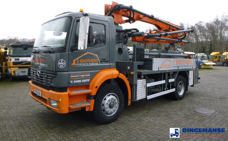 Mercedes-Benz Atego 1823 4x2 Putzmeister concrete pump 16 m - Bomba de hormigon estacionaria: foto 1 Mercedes-Benz Atego 1823 4x2 Putzmeister concrete pump 16 m - Bomba de hormigon estacionaria: foto 1