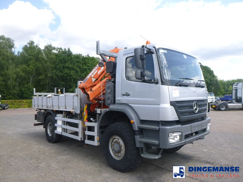 Mercedes-Benz Axor 1829 4x4 RHD + Atlas 85.2 A5L - Camión grúa: foto 2 Mercedes-Benz Axor 1829 4x4 RHD + Atlas 85.2 A5L - Camión grúa: foto 2