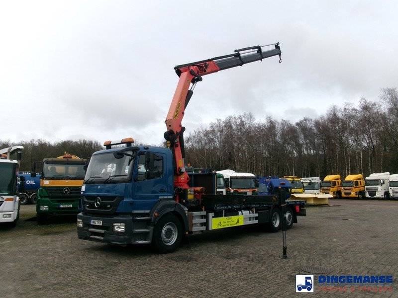 Mercedes-Benz Axor 2529 6x2 RHD + Palfinger PK26002 EH crane - Camión grúa: foto 1 Mercedes-Benz Axor 2529 6x2 RHD + Palfinger PK26002 EH crane - Camión grúa: foto 1