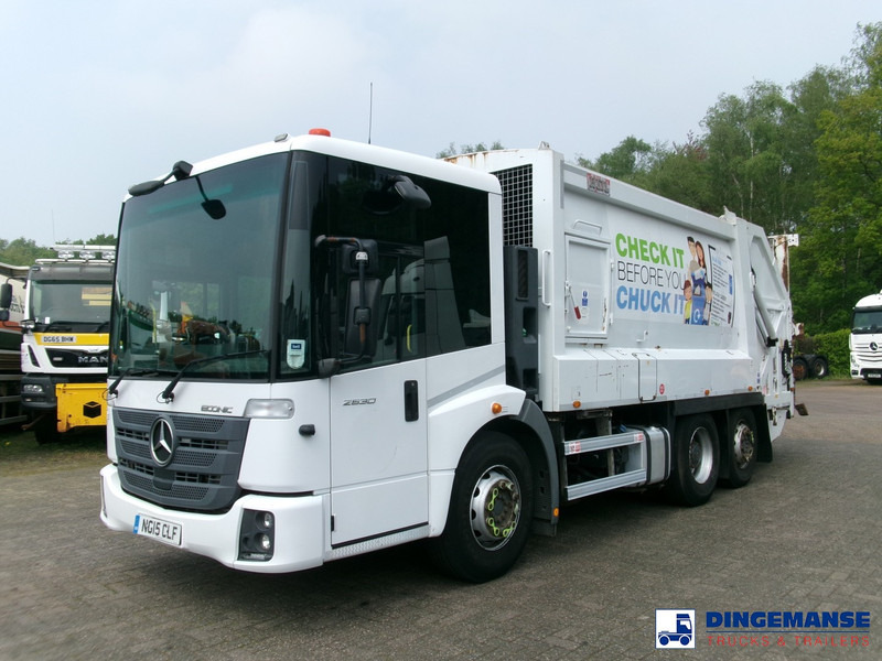 Mercedes-Benz Econic 2630 6x2 RHD Heil refuse truck - Camión de basura: foto 1 Mercedes-Benz Econic 2630 6x2 RHD Heil refuse truck - Camión de basura: foto 1