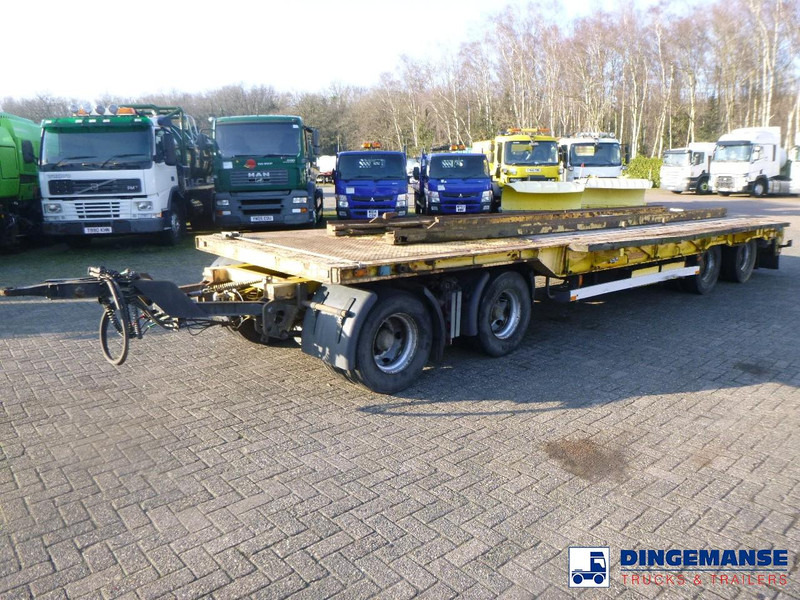 Nooteboom 4-axle lowbed drawbar trailer ASD-40-22 - Remolque caja abierta: foto 1 Nooteboom 4-axle lowbed drawbar trailer ASD-40-22 - Remolque caja abierta: foto 1