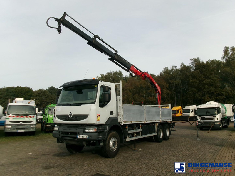 Renault Kerax 380 dxi 6x4 + Fassi F215A.0.23 - Camión grúa: foto 1 Renault Kerax 380 dxi 6x4 + Fassi F215A.0.23 - Camión grúa: foto 1
