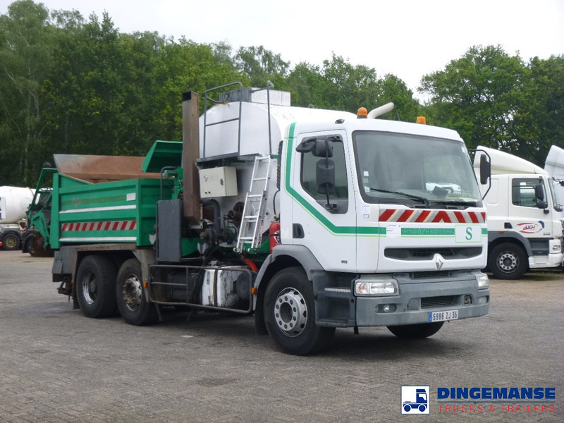 Camión cisterna Renault Premium 340 6x2 Road repair bitumen tank 6 m3 / tipper: foto 6