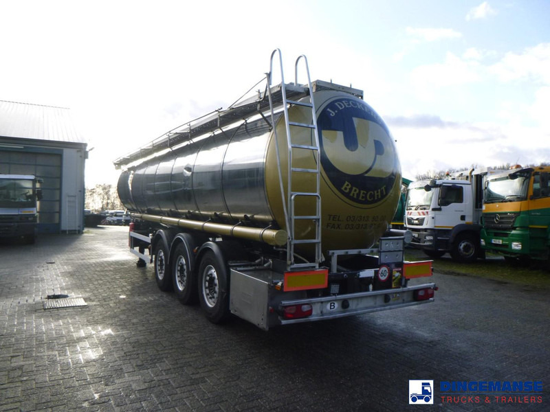 Van Hool Chemical tank inox 30 m3 / 1 comp ADR 12/03/2024 - Semirremolque cisterna: foto 4 Van Hool Chemical tank inox 30 m3 / 1 comp ADR 12/03/2024 - Semirremolque cisterna: foto 4