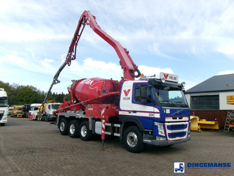 Volvo FM 420 8X4 Cifa MK25H concrete pump 25 m / mixer 7 m3 - Camión hormigonera: foto 2 Volvo FM 420 8X4 Cifa MK25H concrete pump 25 m / mixer 7 m3 - Camión hormigonera: foto 2